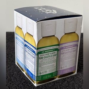 Dr. Bronner’s Gift Set of 4-2 oz Pure Castile Soaps